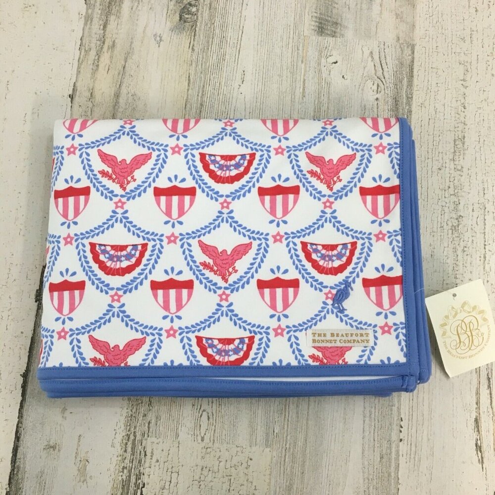 The Beaufort Bonnet Company Blanket Silent Night Throw American Swag Patriotic